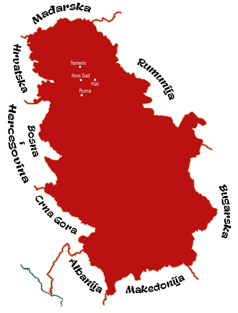 Mapa_SRBIJE | Limarski radovi